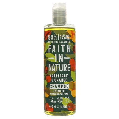 Faith In Nature Shampoo - Grapefruit & Orange - Heart & Compass