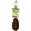 Curved Washing Up Coir Fibre Brush with Rubberwood Handle